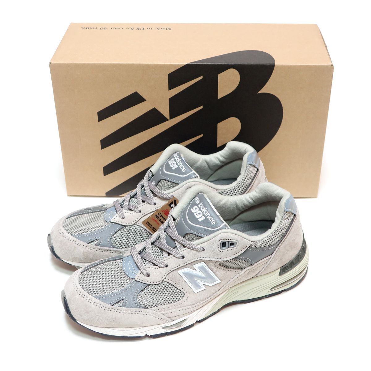 海外限定ウィメンズモデル NEW BALANCE W991GL GRAY WMNS US8.5 (25.5 