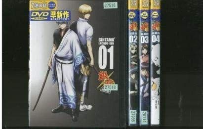 VHS・ビデオテープ 【】銀魂 延長戦 [レンタル落ち] 全4巻セット