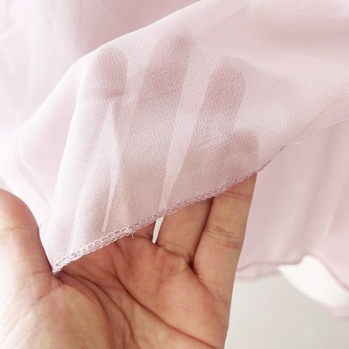 ピンク バレエロングシフォン巻きスカート バレエスカート単品