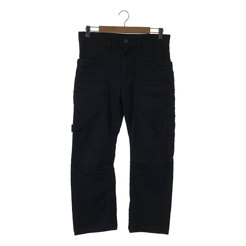 JUNYAWATANABE COMMEdesGARCONS MAN / ジュンヤワタナベマン | 2012SS | コットンツイル ダブルポケット ガーデニングパンツ | XS | ネイビー | メンズ JUNYAWATANABE COMMEdesGARCONS MAN / ジュンヤワタナベマン | 2012SS