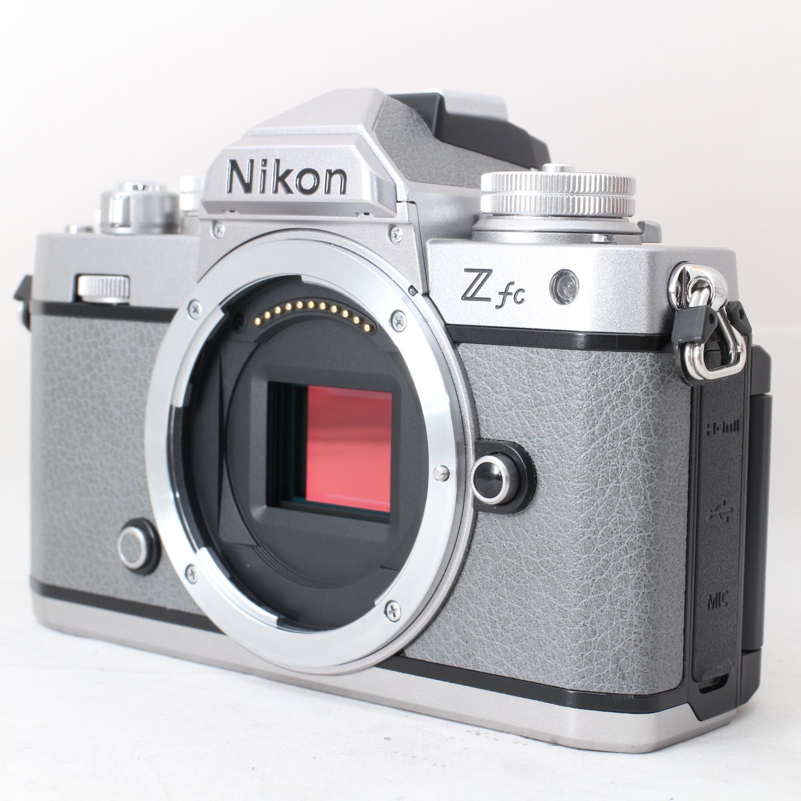 ☆美品☆ Nikon ニコン ミラーレス一眼カメラ Z fc ボディ Zfc シルバー ナチュラルグレー革張り替え済 #6798 - メルカリ