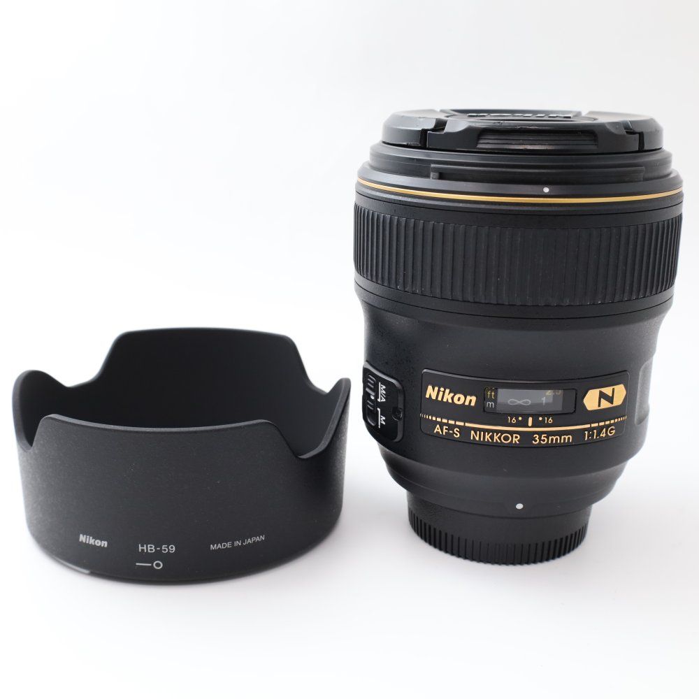 ニコン Nikon 単焦点レンズ AF-S NIKKOR 35mm f|1.4G フルサイズ対応 4c08