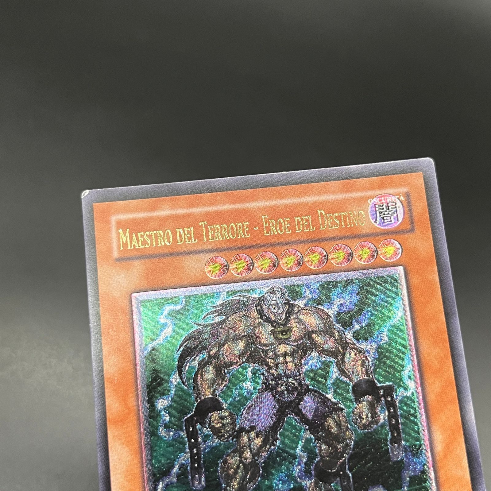 遊戯王イタリア版EU版D－HEROドレッドガイレリーフ