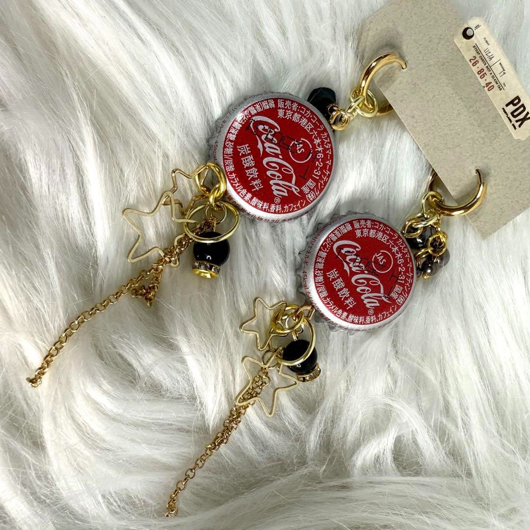 Coca Cola(コカコーラ) 王冠リメイクハンドメイドアクセサリー