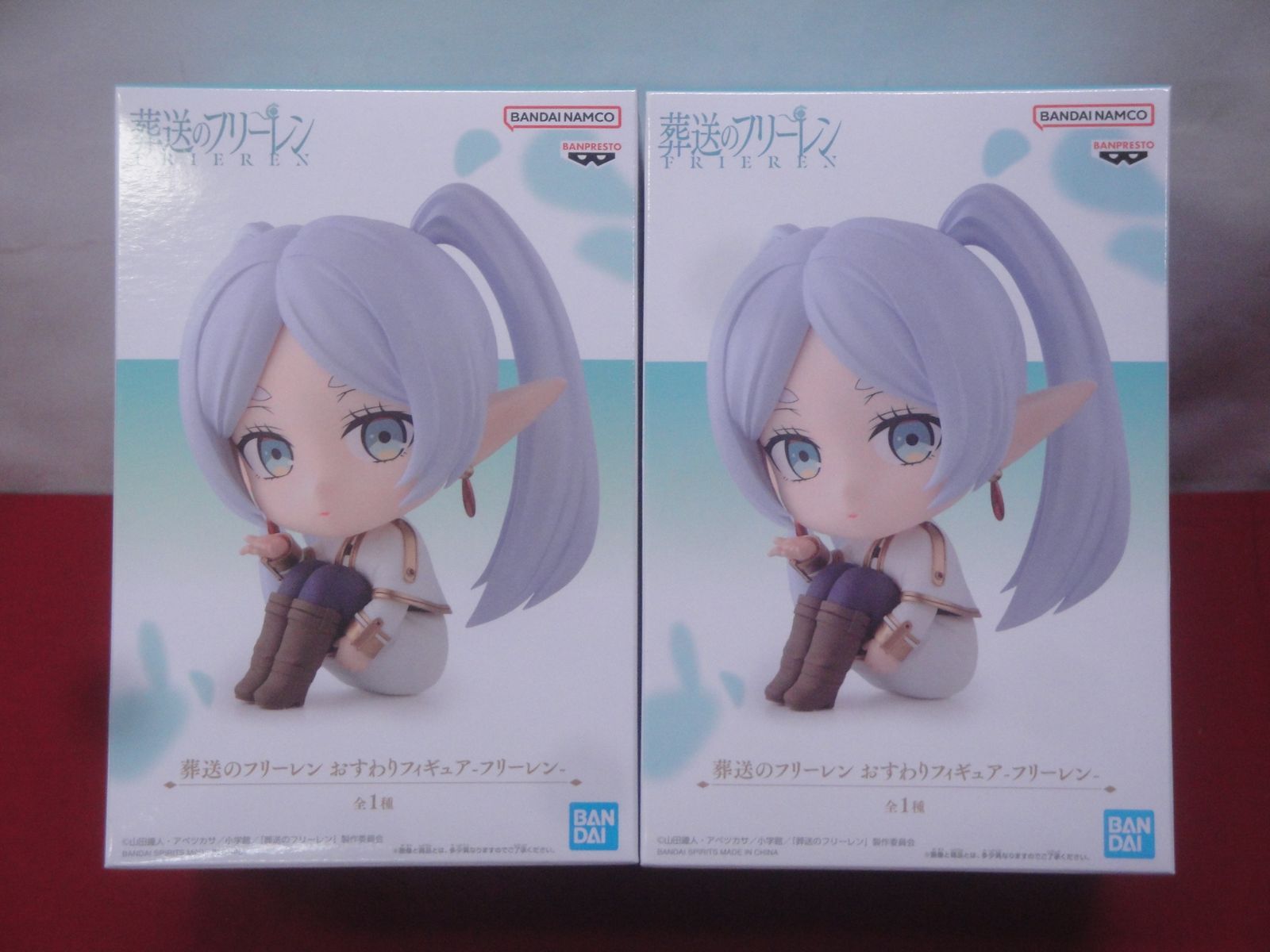 葬送のフリーレン フリーレン フェルン ほおづえ胸像 Glasscape