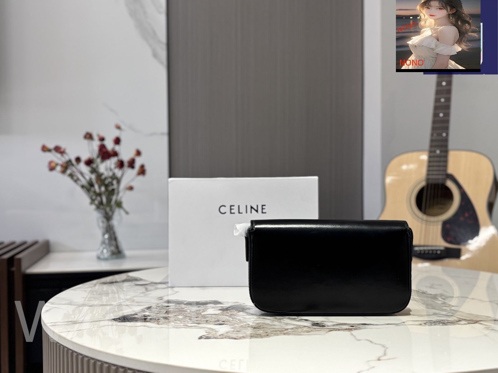 りょう　最終大幅値下げ‼️正規品✨ セリーヌ 今日特価】Celine セリーヌ 凱旋門 アンダーアーバッグ 牛皮製で