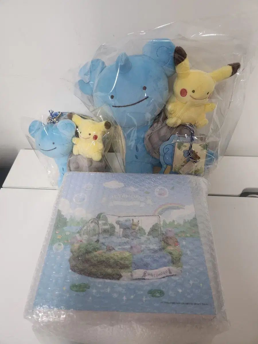 ポケットモンスター メタモン ポップアップ キーリング ぬいぐるみ ウォーターボール