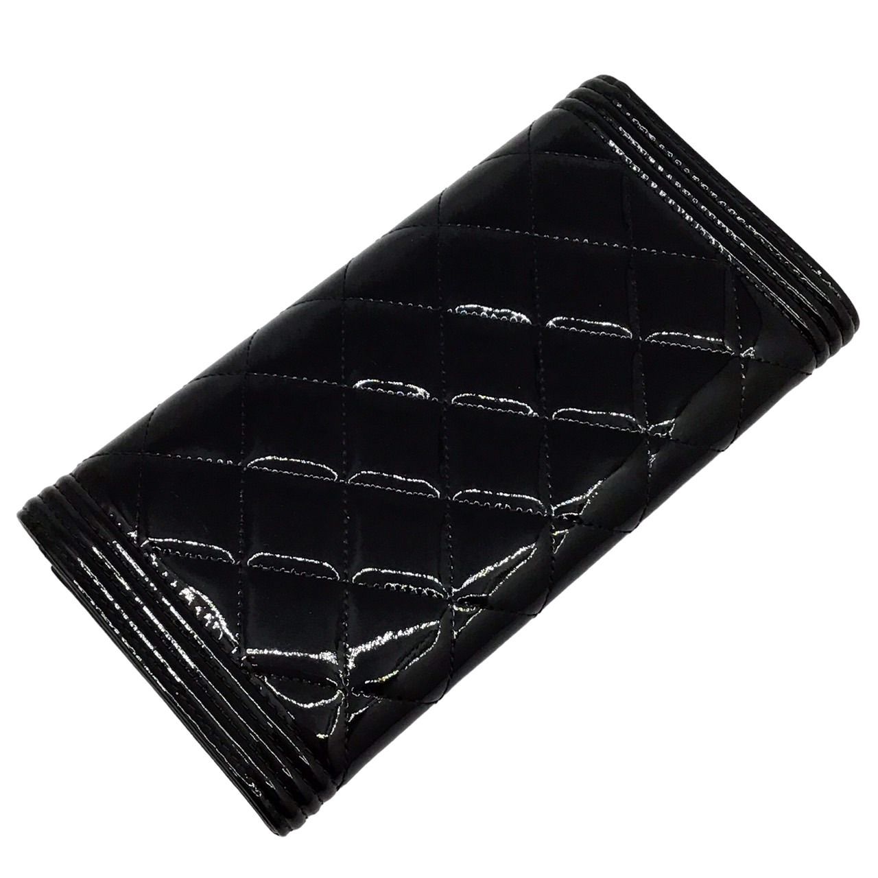 CHANEL シャネル ボーイシャネル ロングフラップウォレット