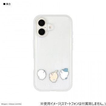 ちいかわ IIIIfit Clear iPhone16対応 ケース 集合 CK-55B