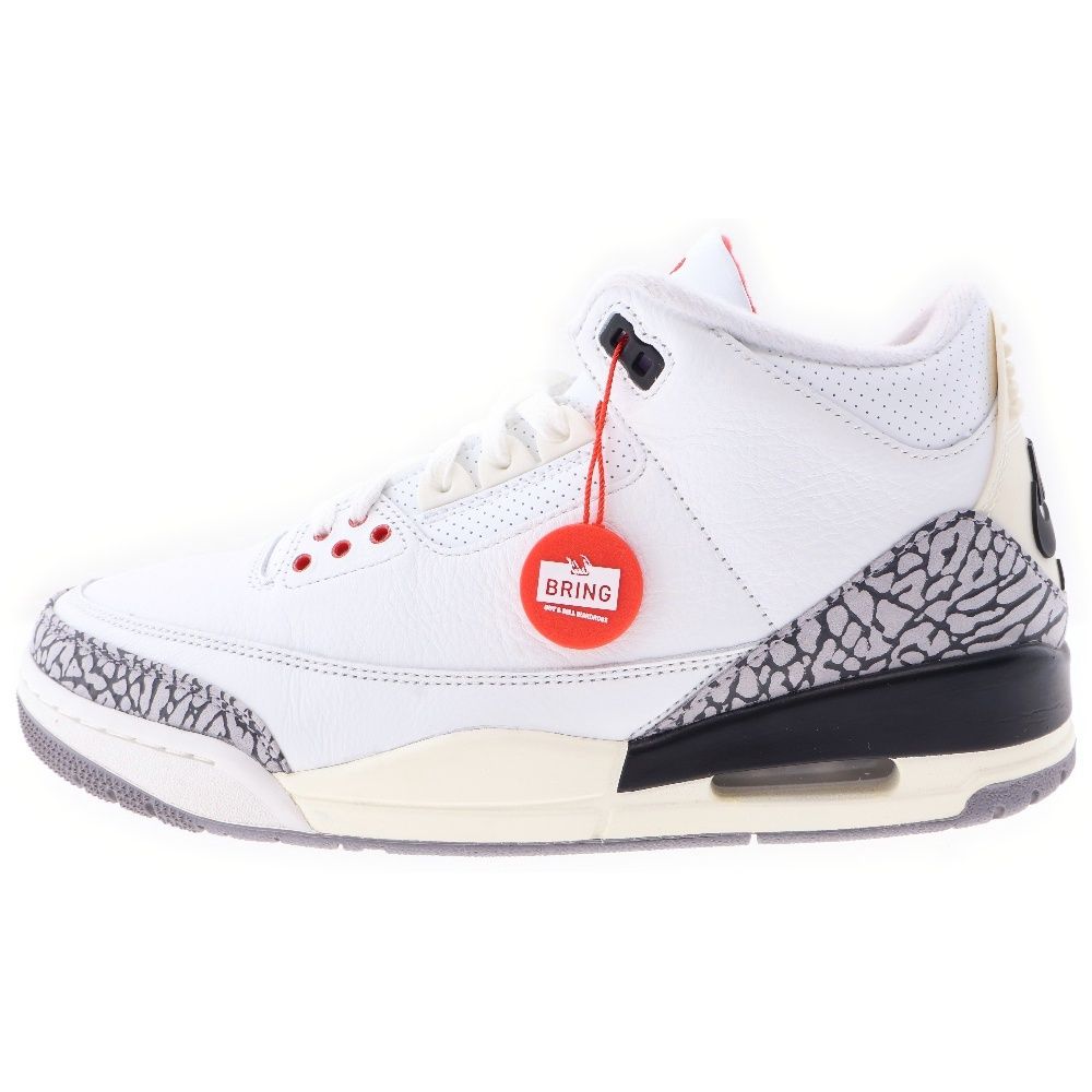 NIKE (ナイキ) AIR JORDAN 3 RETRO WHITE CEMENT REIMAGINED DN3707 