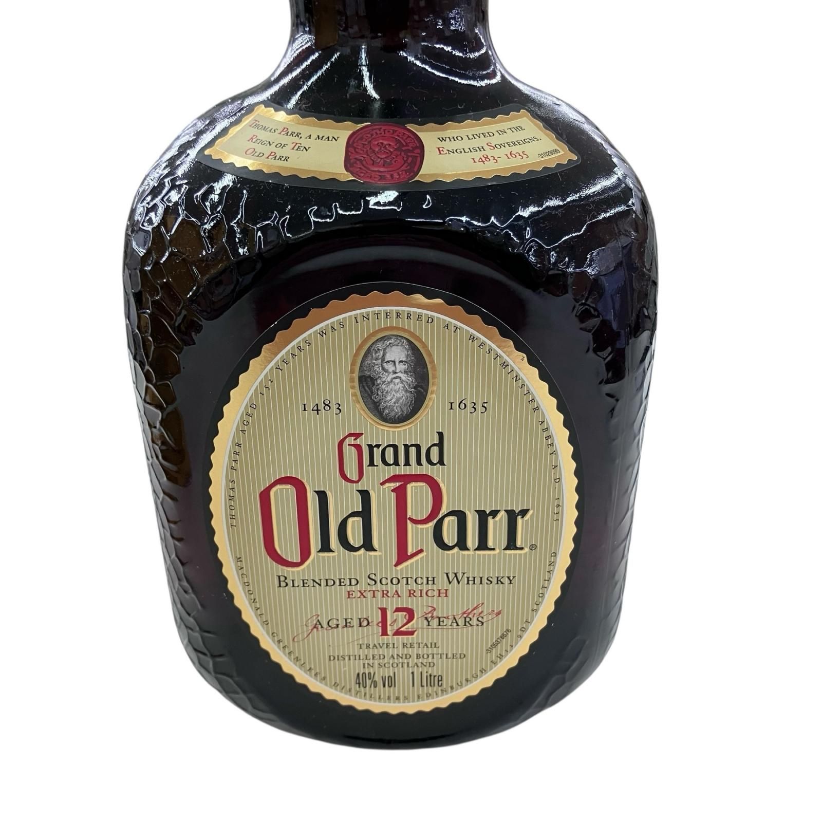 186000 Grand Old Parr グランド オールドパー デラックス スコッチ
