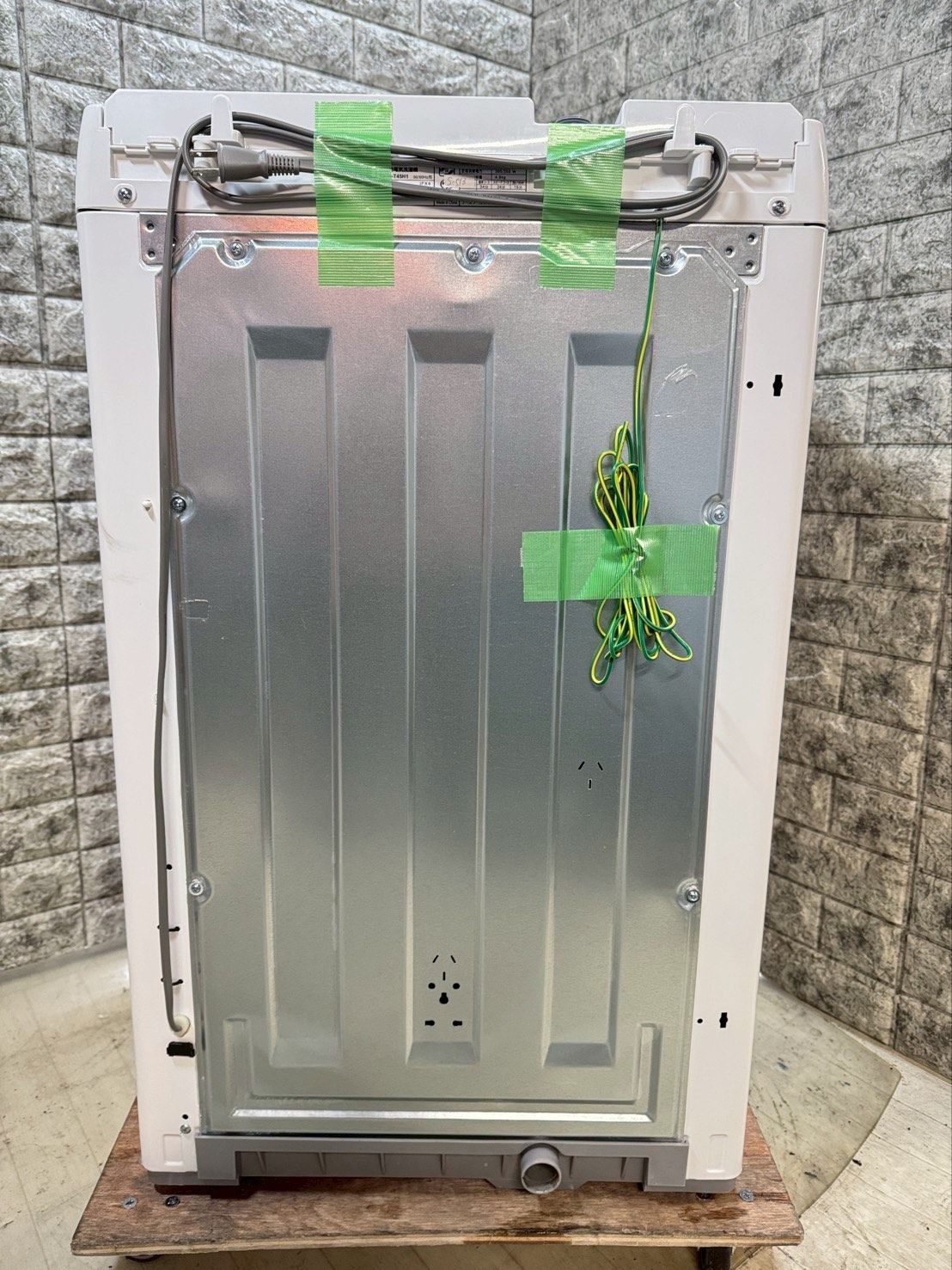 大阪送料無料☆3か月保障付き☆洗濯機☆ヤマダ☆4.5kg☆2021年☆YWM