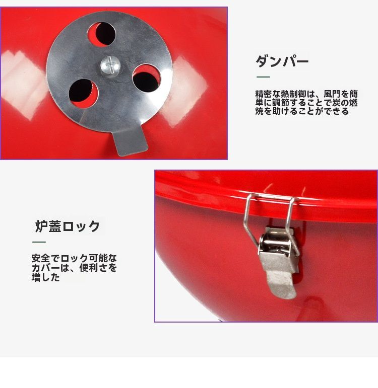 ステンレス製 小型円形バーベキューグリル アウトドア用 ポータブル炭火焼き炉 サッカーボール型 コンパクトキャンプ用 人気急上昇 ZZ520 OLIVEOS_COM_TR