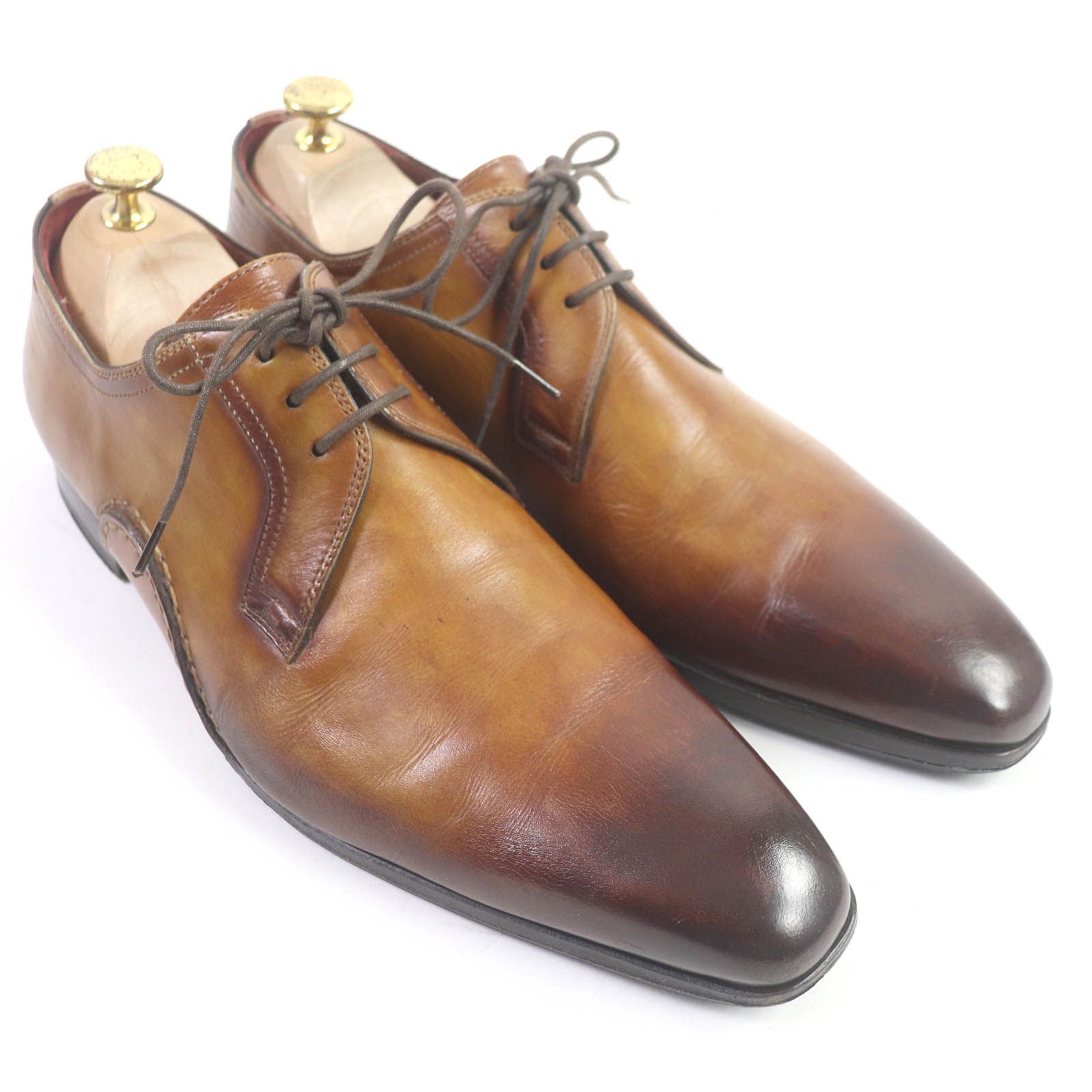 マグナーニ　シューズ　42 マグナーニ 革靴 42 茶色 ブラウン