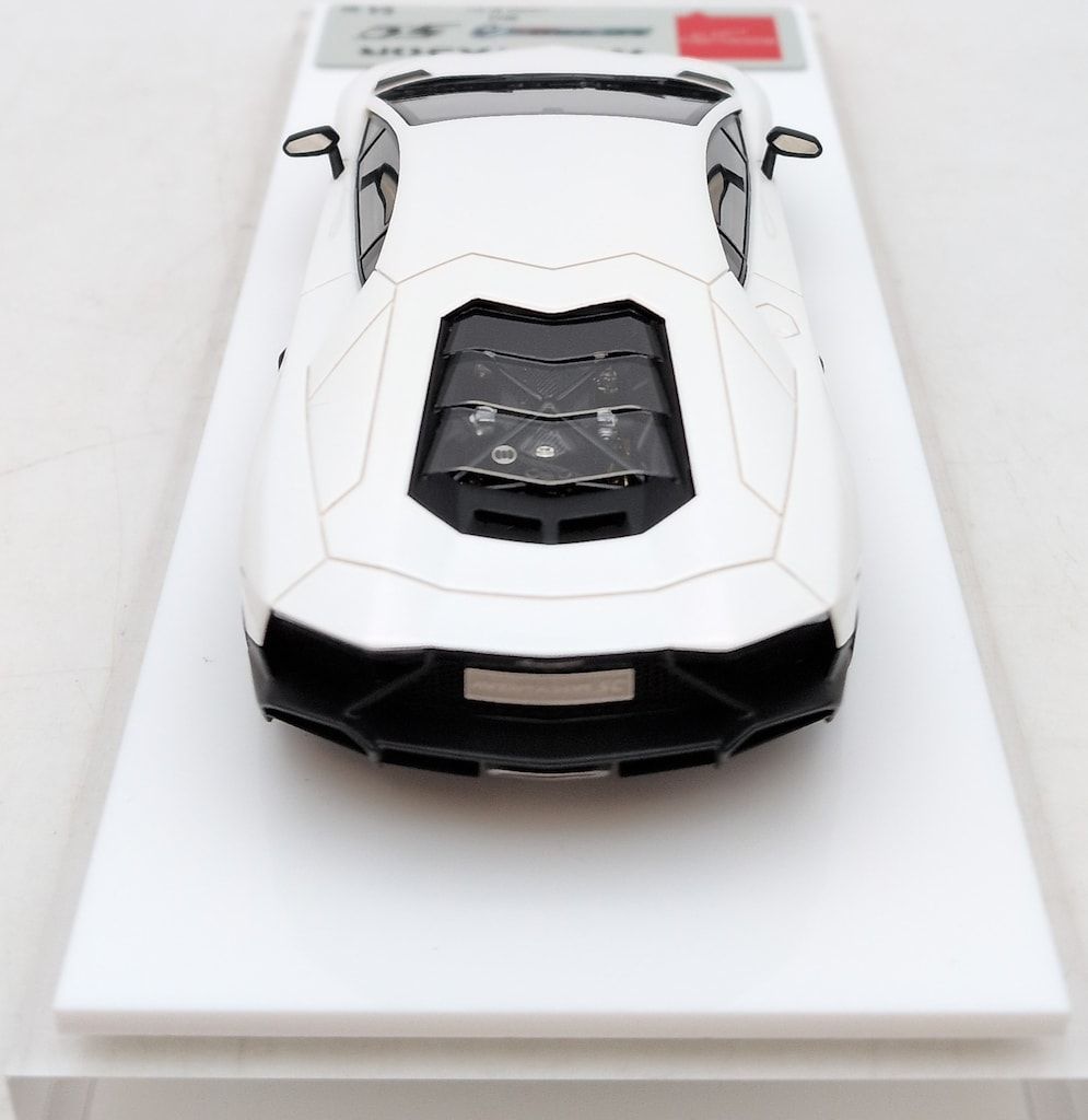  Make Up 1 43 EIDOLON Lamborghini Aventador LP 720 4 50° Anniversario 2013 パールホワイト 自動車 模型 プラモデル