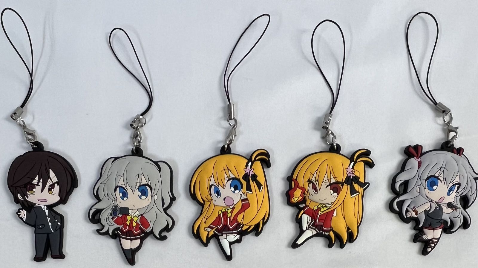 Charlotte(シャーロット) トレーディング ラバーストラップ 5種セット