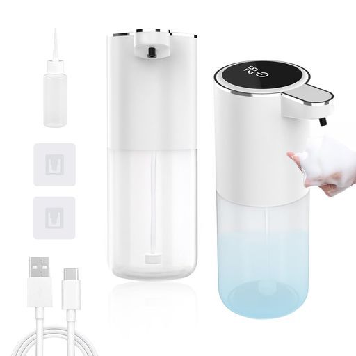 1台で非接触式温度計とソープディスペンサーの（2機能）【1月中限定