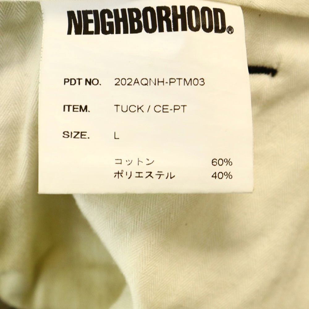 NEIGHBORHOOD (ネイバーフッド) 20AW TUCK CE-PT タック コットン