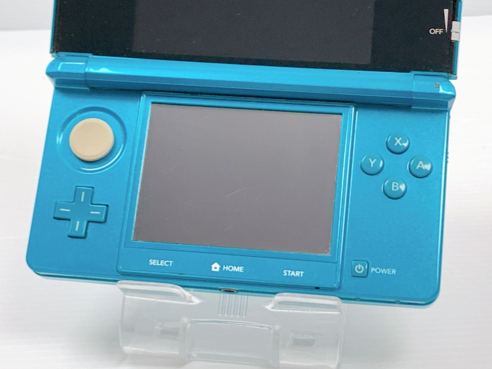 3DS青色 Nintendo 3DS Console - Light Blue - Japanese Import - GOOD
