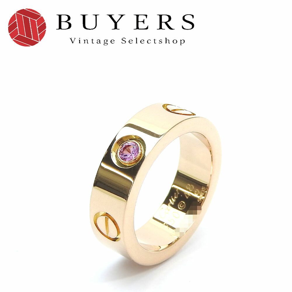 Cartier ラブリング サイズ48 Au750 CRB4084800 - LOVE ring - Rose gold - Cartier