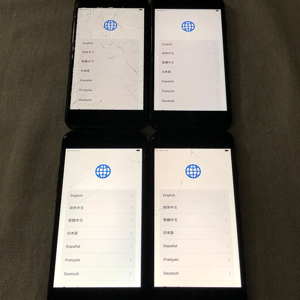 ◇ジャンク品◇【4点セット・SIMロック解除済】Apple iPhone SE