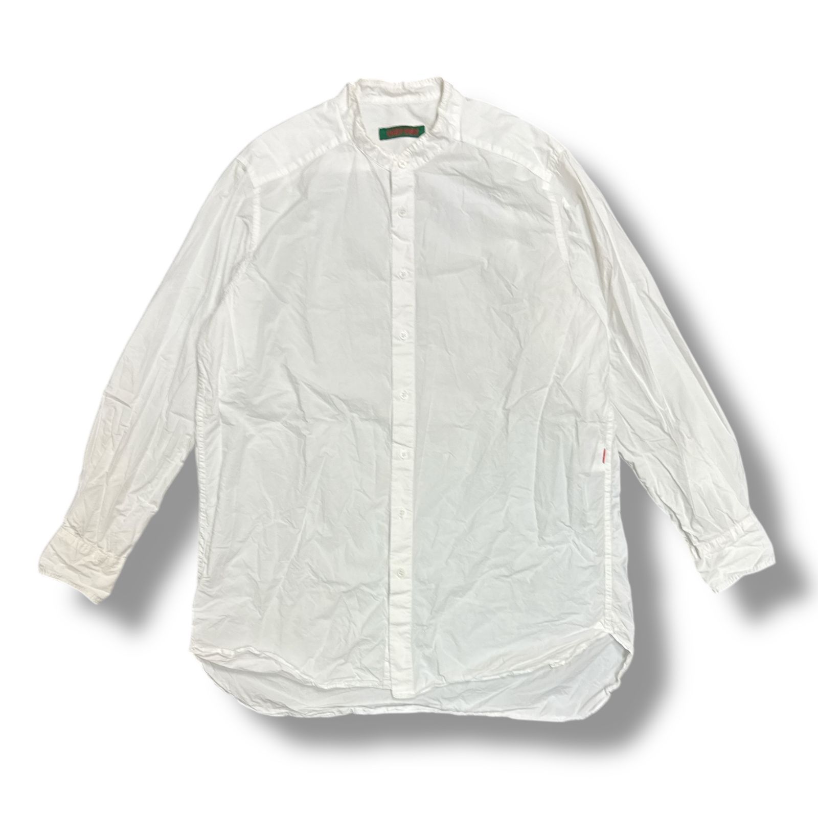 CASEY CASEY 21AW FABIANO WITHOUT COLLAR SHIRT バンドカラー