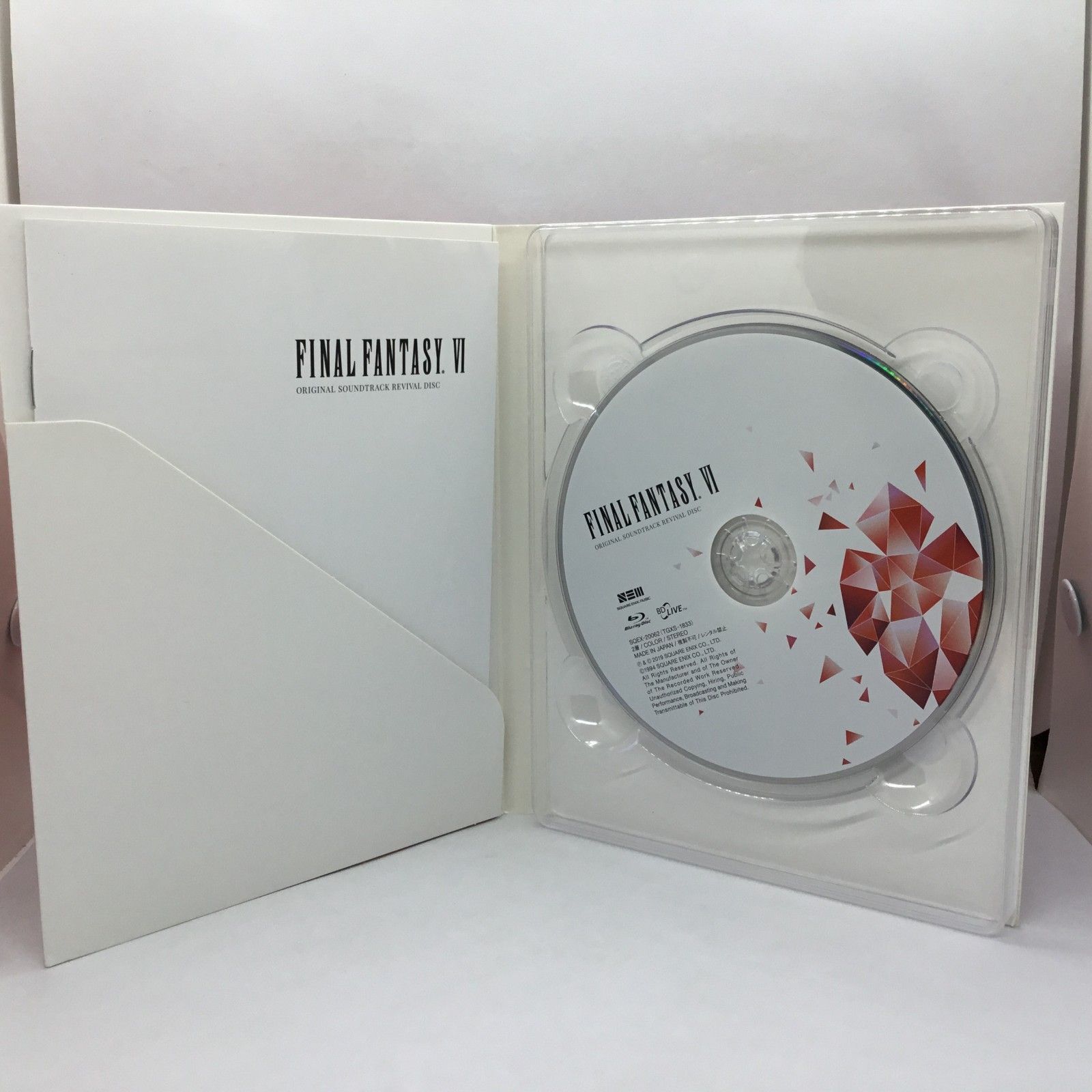 【美品】【ブルーレイ】FINAL FANTASY VI ORIGINAL SOUNDTRACK REVIVAL DISC(映像付サントラ／Blu-ray Disc Music) ﾃﾞｨｼﾞﾀﾙﾃﾞｨ⁄ゲーム・ミュージック⁄FINAL FANTASY VI ORIGINAL