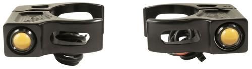 RAT EYE LED フォークマウント マーカーライト ブラック 49mmフォーク