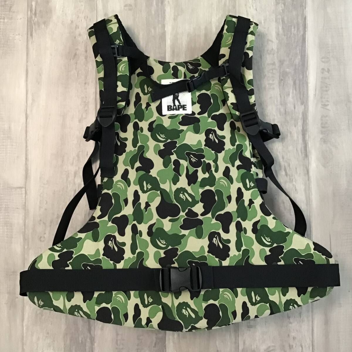 ☆初期☆ ABC CAMO GREEN バックパック a bathing ape BAPE bag