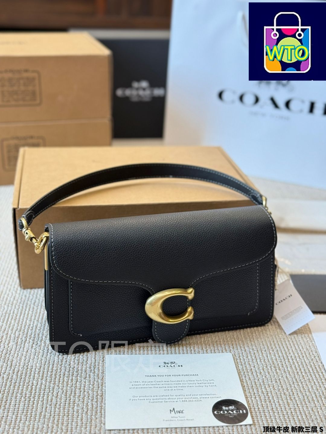 今日 Coach Tabby Three-Layer Dionysus Bag - コーチ タビー 3 層 ディオニュソスバッグ～ヴィンテージ風デザイン ×3way 使い方 コスパ抜群の人気 小ディオニュソス ~ 送料無料-WTO輸入2