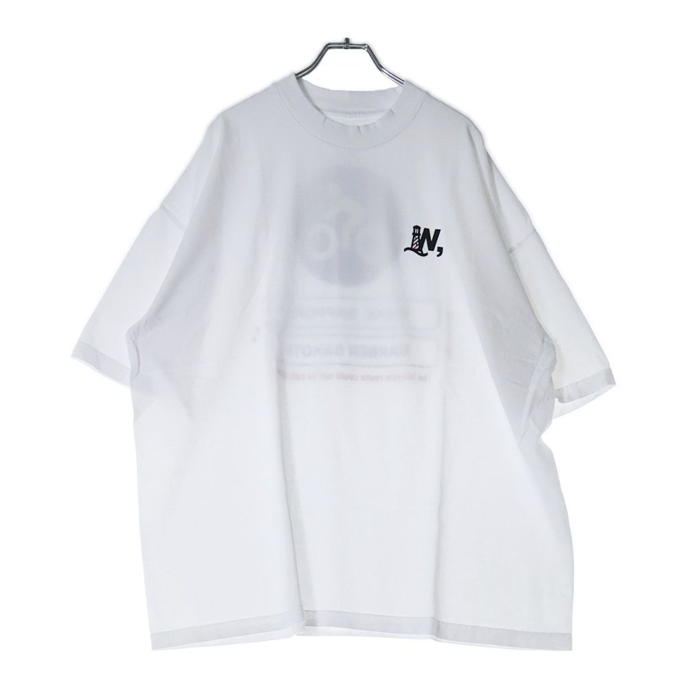 Wake sapporo barbersakota • bicycle tee WAKE SAPPORO × BARBAR SAKOTA BICYCLE TEE Size: S White Men