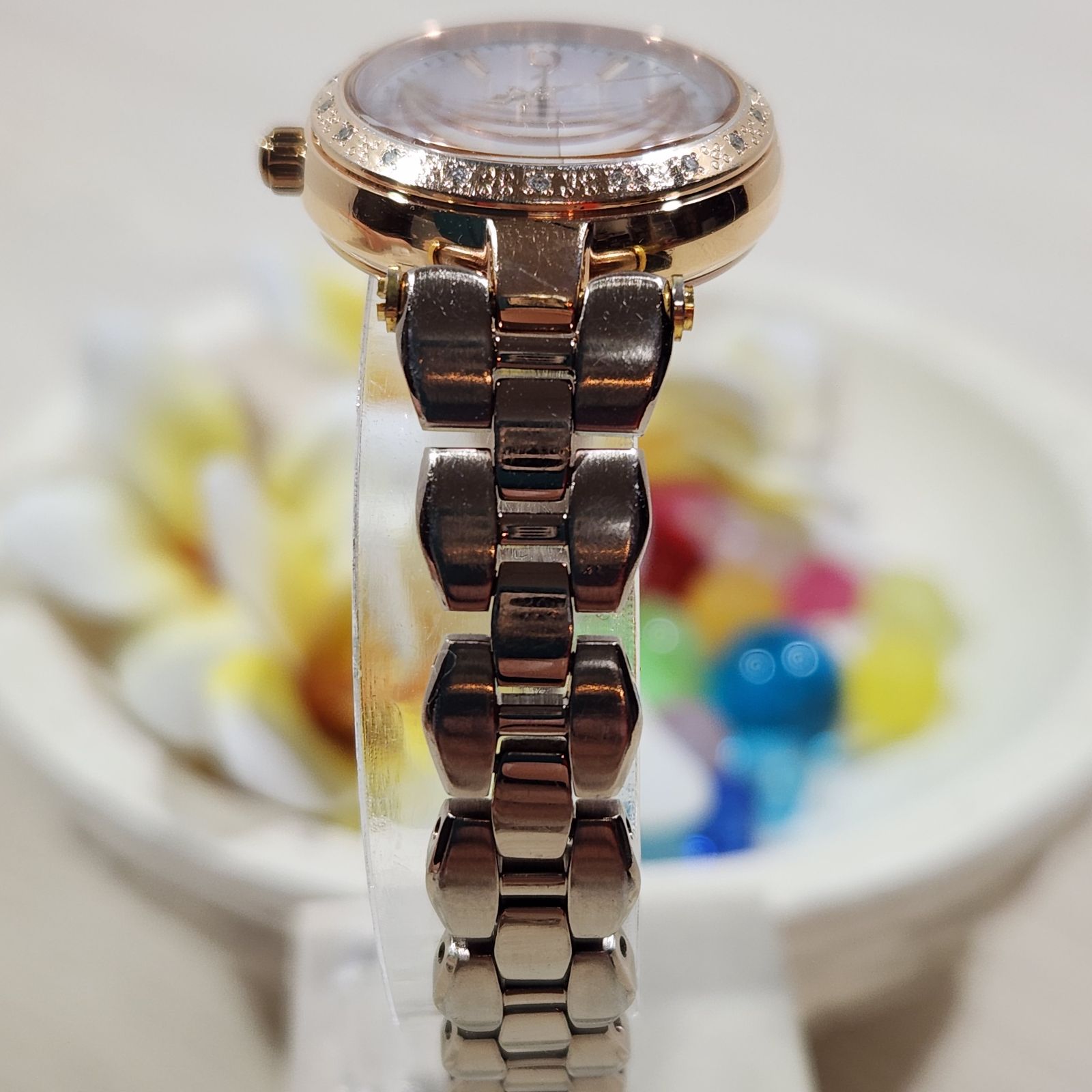 ●美品●シチズン エクシード ES8002-53W ダイヤ 電波ソーラー CITIZEN EXCEED ES8002-53W シチズン エクシード 電波ソーラー