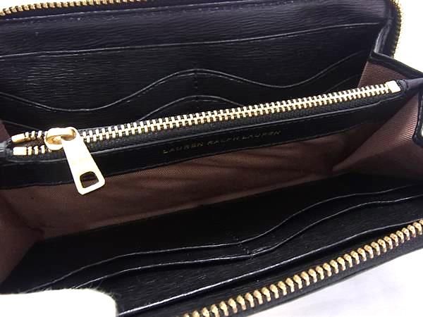 □美品□ LAUREN RALPH LAUREN ローレンラルフローレン レザー