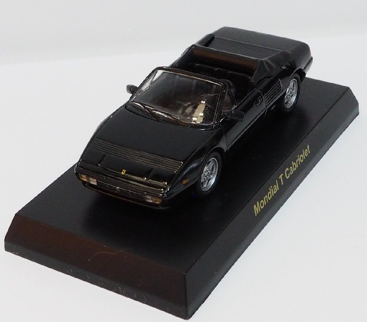 京商1/64【Ferrari Mondial T Cabriolet 黒ブラック】CVSフェラーリ