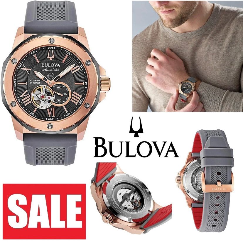 新品【特別価格】BULOVA/ブローバ 98A228 マリンスター メンズ腕時計