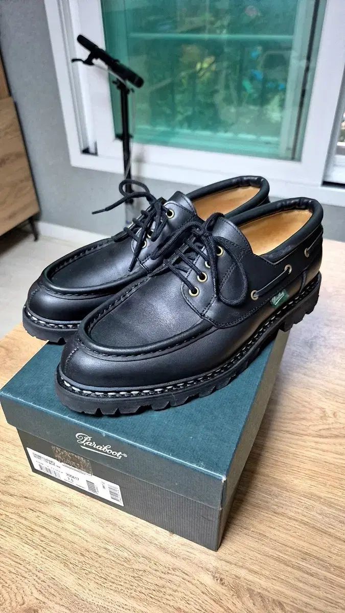 パラブーツ シャンボード ブラック 265 7 1|2