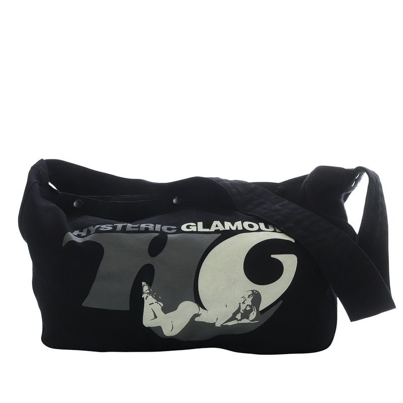 ヒステリックグラマー ヒスガール キャンバス ショルダー メッセンジャーバッグ ヒステリックグラマー HYSTERIC GLAMOUR HG WOMAN ショルダー