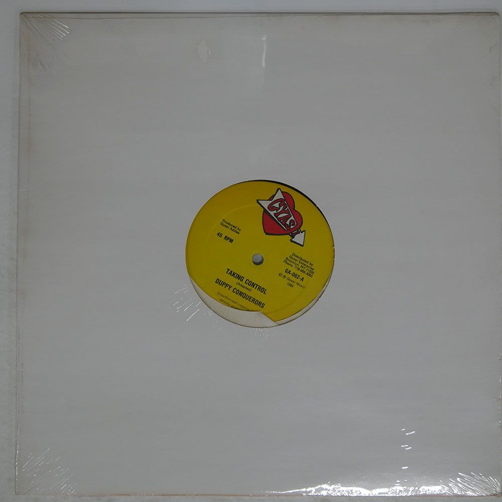 US盤 DUPPY CONQUERORS/TAKING CONTROL/GYASI GA062 12 - メルカリ