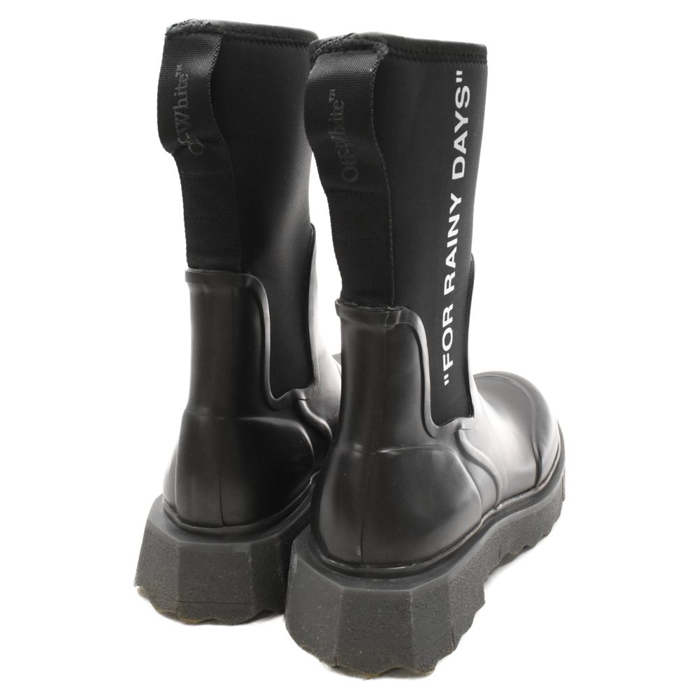 OFF-WHITE (オフホワイト) RUBBER RAIN BOOT ラバー レイン ブーツ