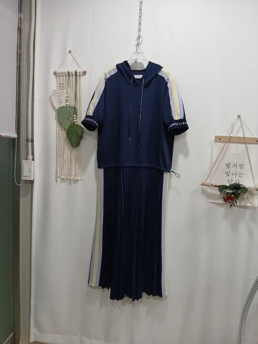 マジン 自作 フード プリーツ 半袖 ワンピース 55 66 使用感なし