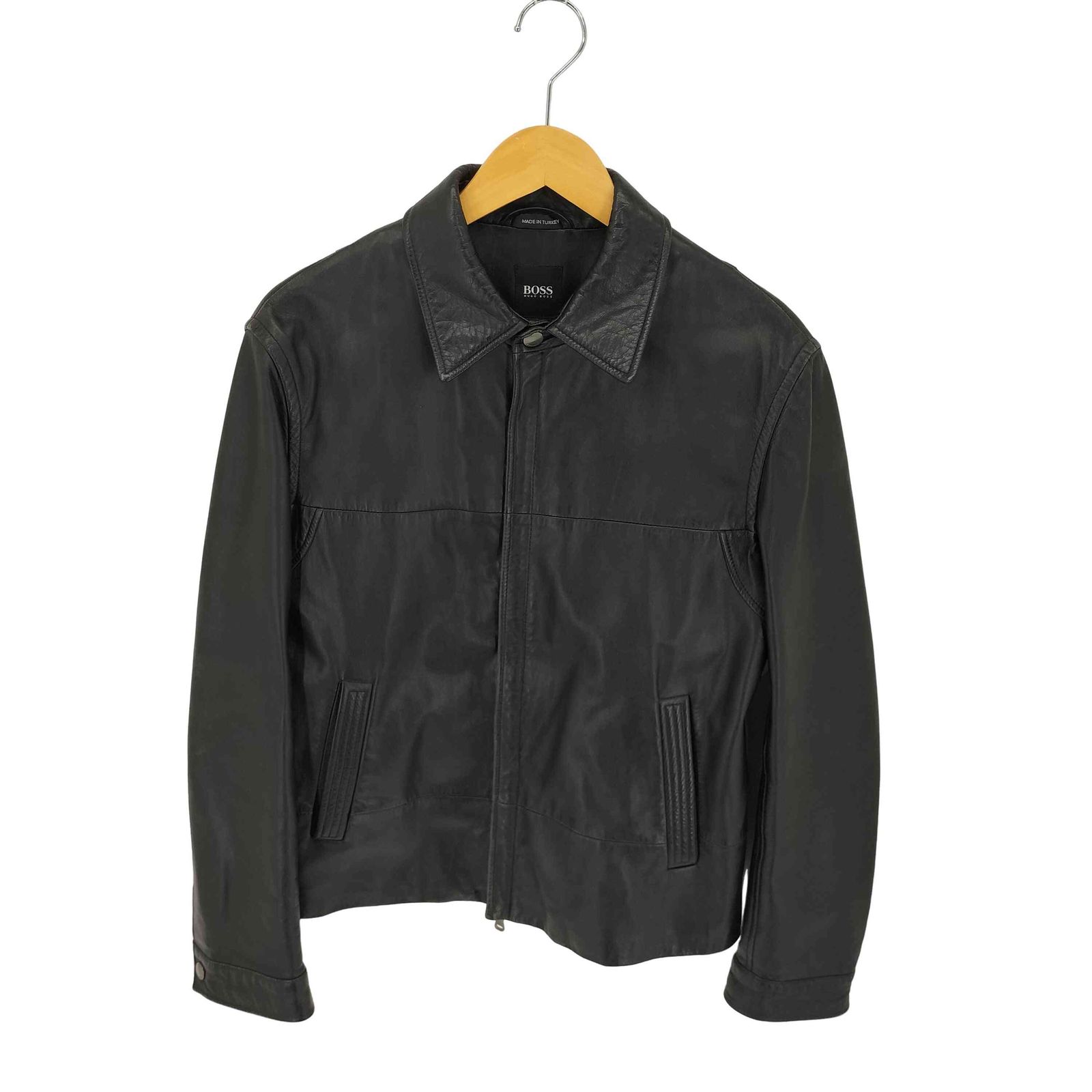 HUGO BOSS イタリア製 3B テーラードジャケット L ブラック HUGO BOSS - 古着 ヒューゴボス HUGO BOSS イタリア製