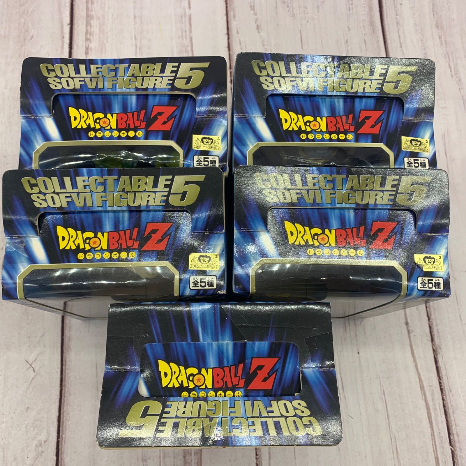 未開封【ドラゴンボールZ コレクタブルソフビフィギュア その５セット 未開封品 ドラゴンボールZ コレクタブルソフビフィギュアその5