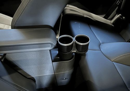 日本製 MINI ミニ F65|F66 2025年～ リアポケット対応 ALCABO アルカボ ドリンクホルダー ブラック|リングカップ AL-B111BS