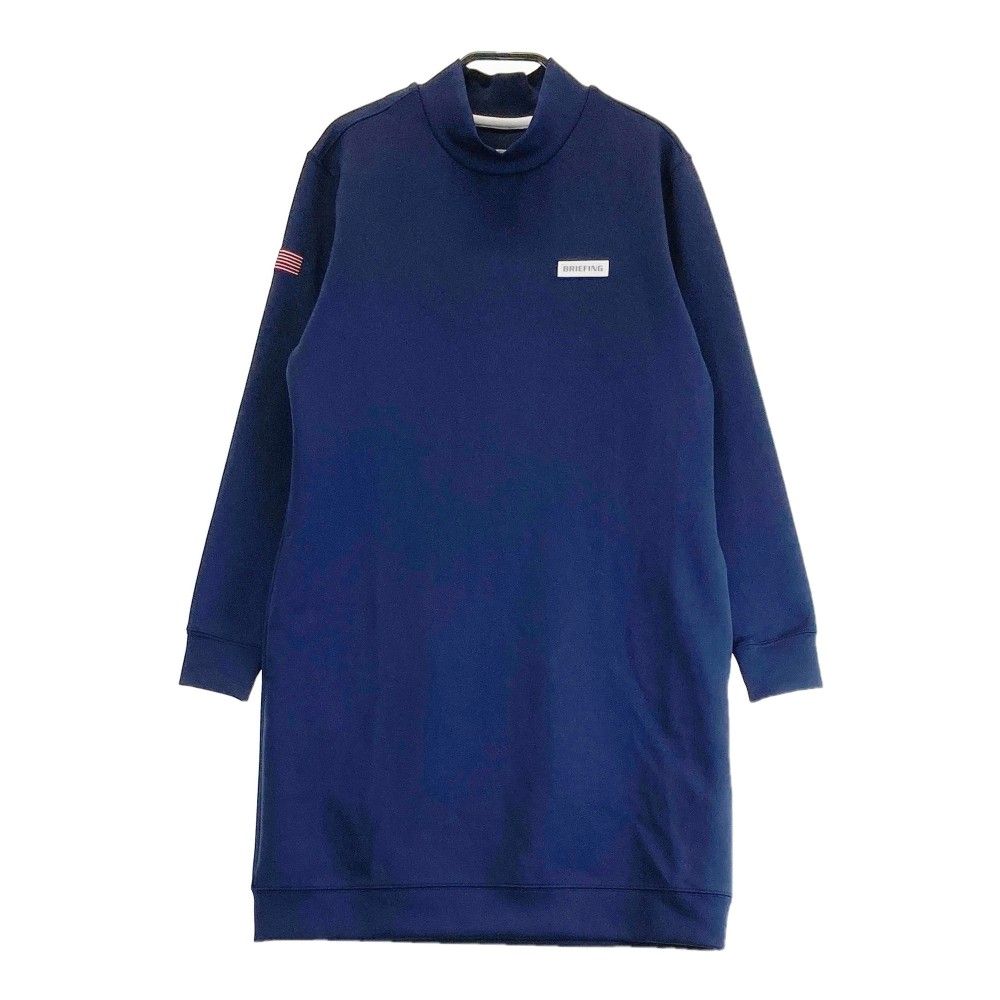 サイズ：XS BRIEFING GOLF ブリーフィング  モックネック 長袖ワンピース  ネイビー系 [240101430445] ゴルフウェア レディース ストスト サイズ：XS BRIEFING GOLF ブリーフィング モックネック 長袖