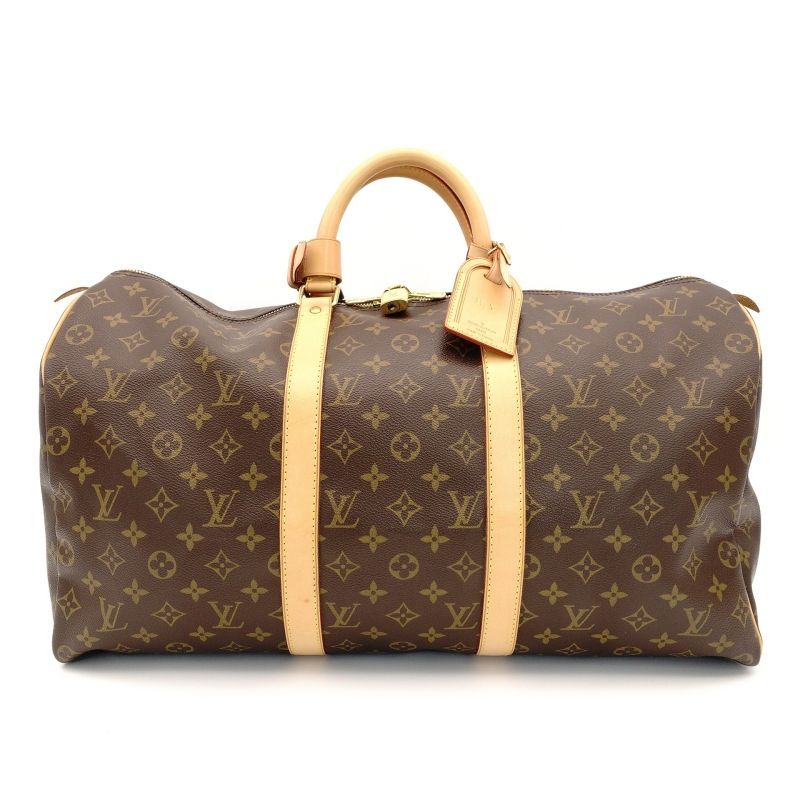 ルイヴィトン LOUIS VUITTON モノグラム キーポル 50 ボストンバッグ 旅行用 7-9-155
