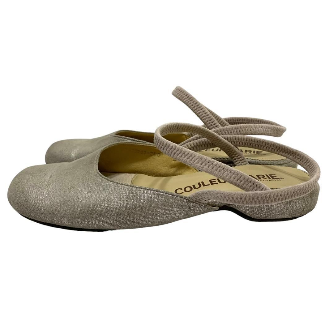 COULEUR VARIE ベージュ フラットシューズ COULEUR VARIE ベージュ フラットシューズ クロールバリエ スエード