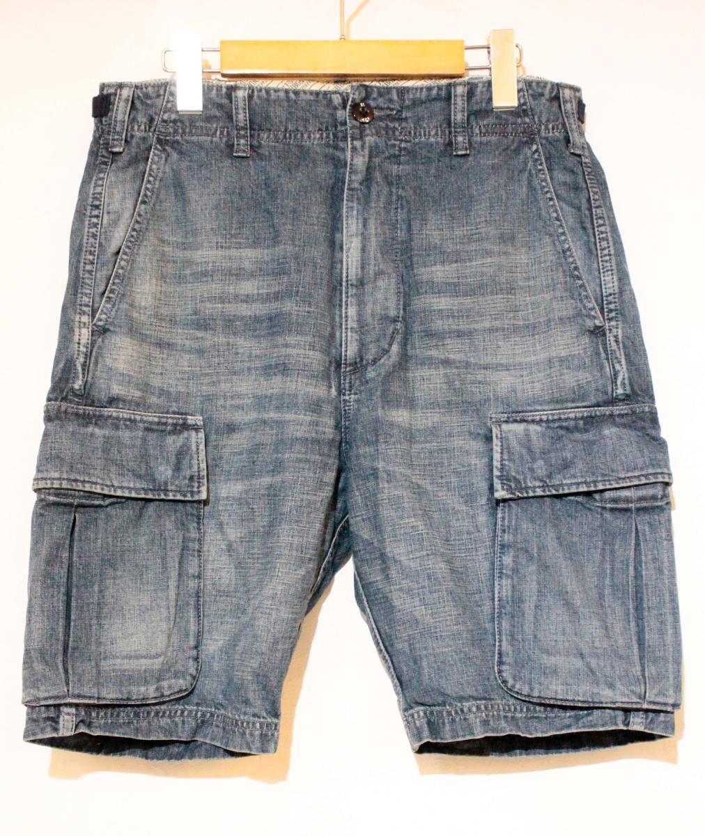 NEIGHBORHOOD メンズハーフパンツ 2 NEIGHBORHOOD|WASHED BDU C-S|2|インディゴブルー 藍