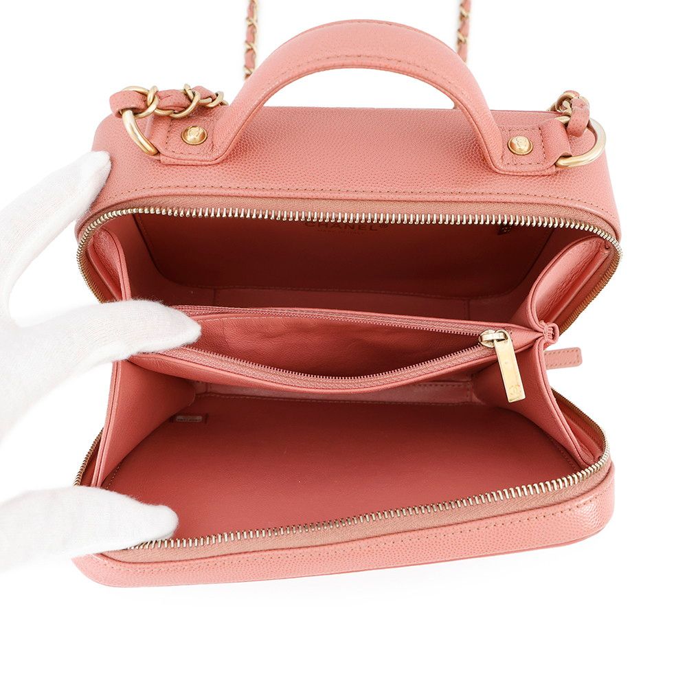 シャネル チェーンショルダーバッグ CCフィリグリー バニティバッグ