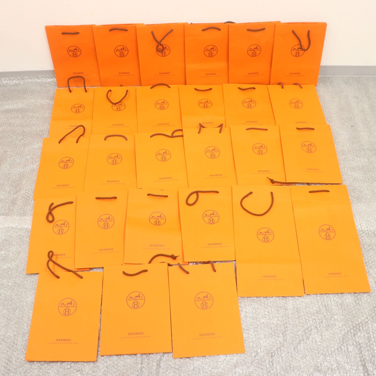 ITXS7OR64ZQ0 HERMES エルメス BOX ショッパー 純正 紙袋