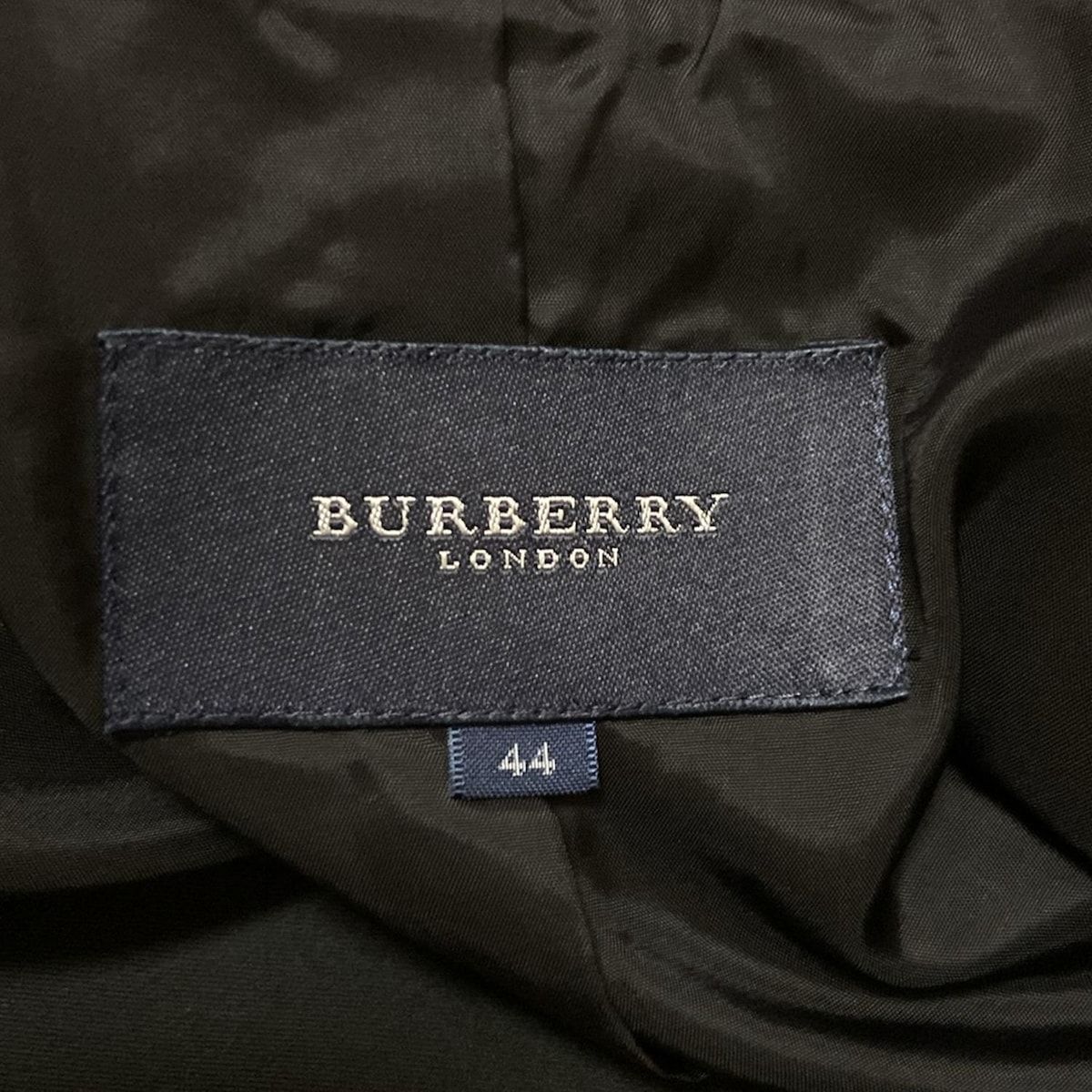 美品　バーバリー　ロンドン　ジャケット　ブラック　黒　フォーマル BURBERRY LONDON バーバリー ロンドン 3879168 国内正規品 スーツ